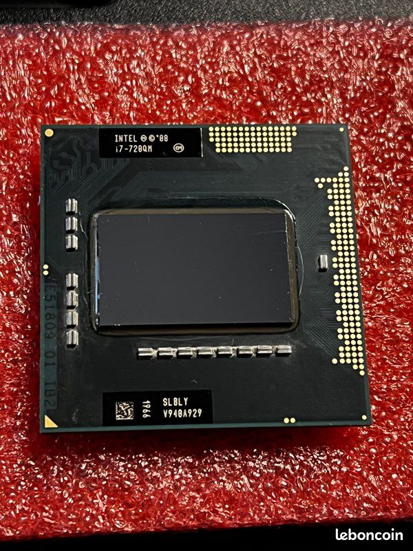 Processeur pc portable intel i7-720QM (image 1)