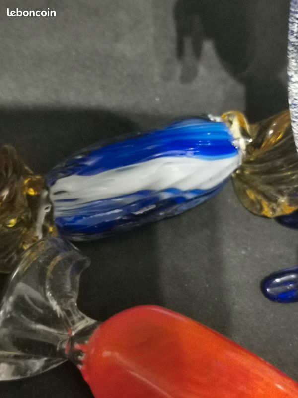 Lot de 5 pièces bibelots en verre de Murano (image 3)