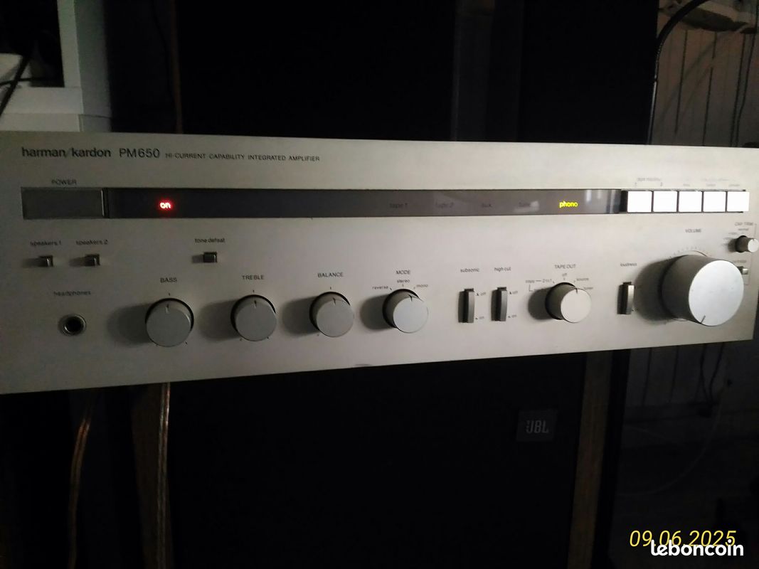 Ampli harman kardon vintage PM 650 (image 8)
