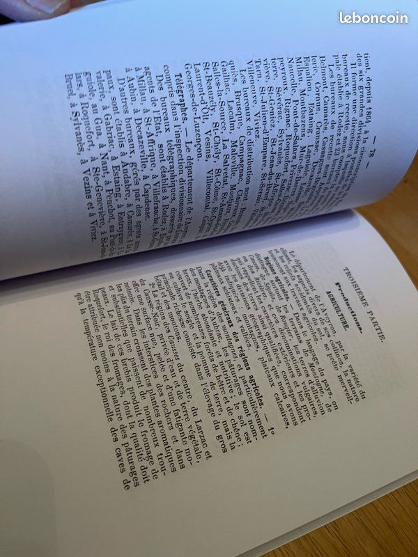 Abbé Féral géographie du département de l’Aveyron éditions Lacour (image 4)