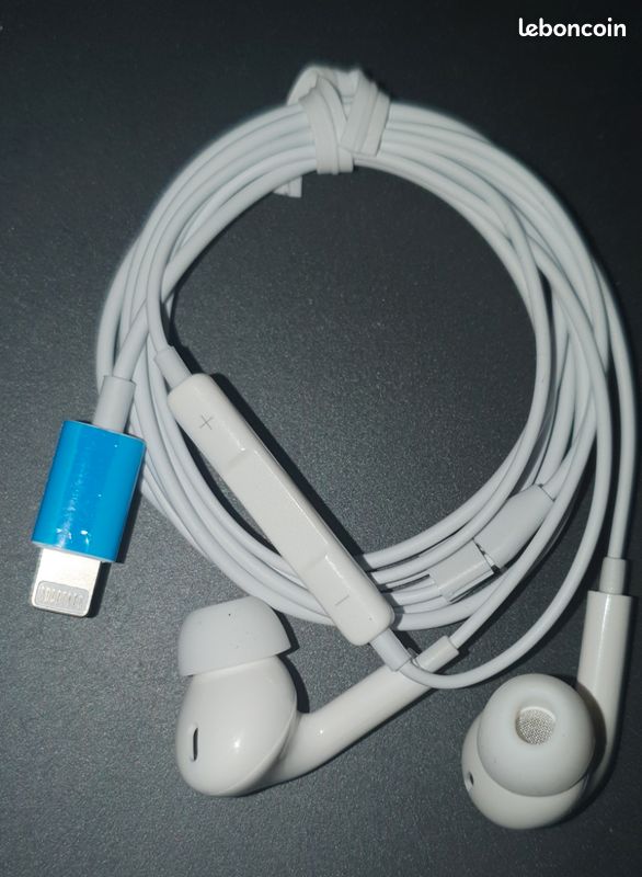 Écouteurs filaires pour iPhone (image 1)
