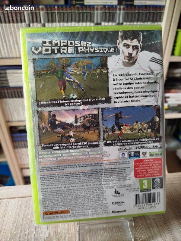 Switch Fifa 2025 Jeu PURE FOOTBALL Pour Xbox 360 - Neuf Sous Blister Français - Simulation Football Abonnement Foot Ligue 1