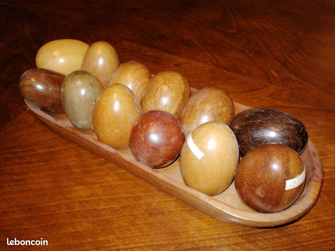 Donne Plateau Oeufs en Bois (image 1)