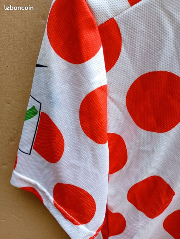 Maillot Cycliste Vintage HELITA - Tour De France 2000 - Rouge - Taille M