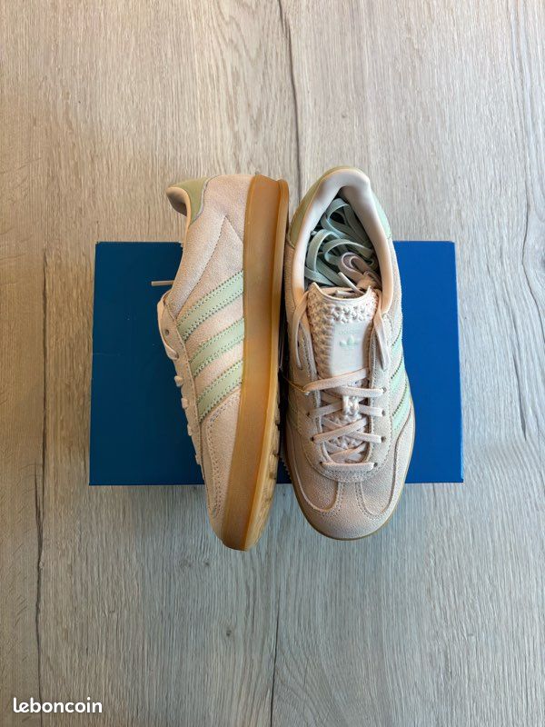 adidas gazelle silver green womens adidas Gazelle Bold Green Lucid Pink  GlobalSneakers