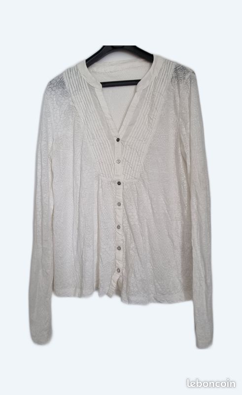 Haut DDP USA INC crème Tille S (image 1)