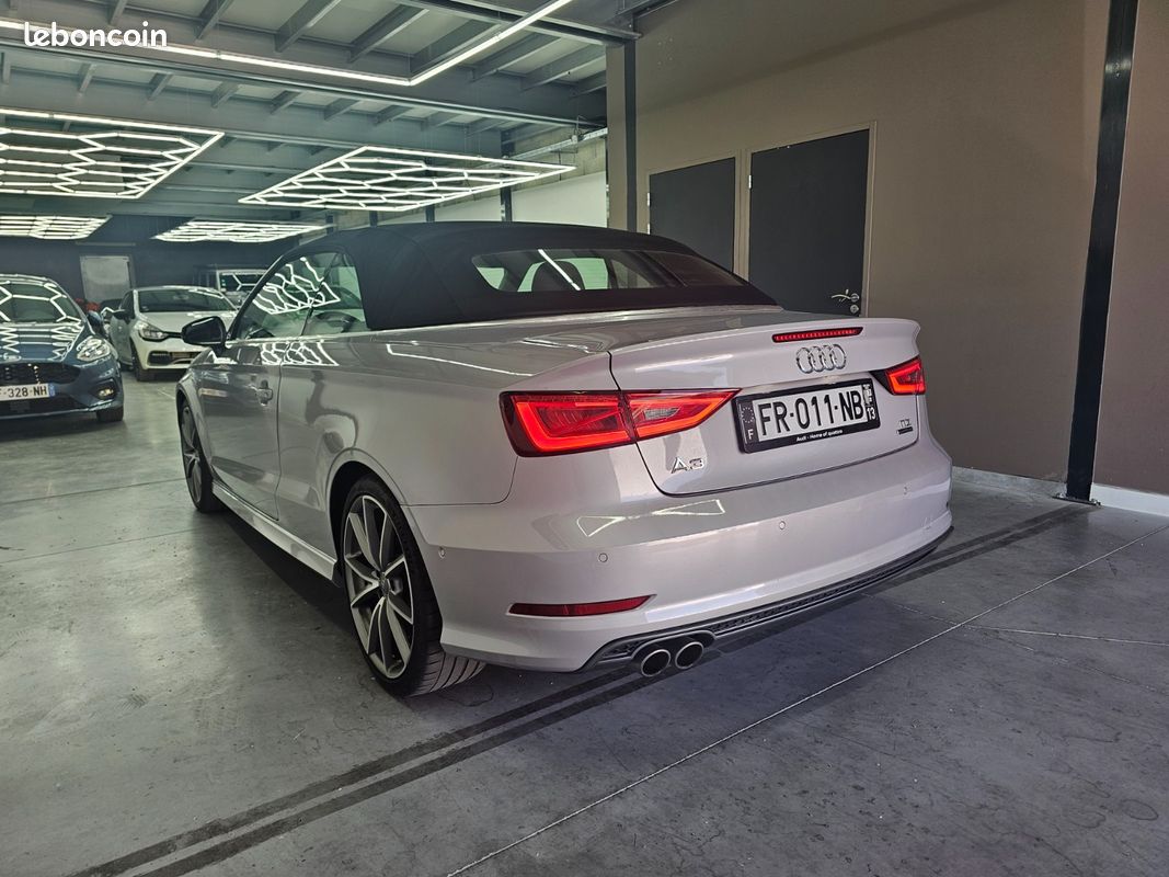 Audi A3 CABRIOLET Sportback S line 184ch quattro S-tronic / régulateur de vitesse auto adaptatif / siege chauffant /drive slect / climatisation bi-zone / feux automatique (image 3)