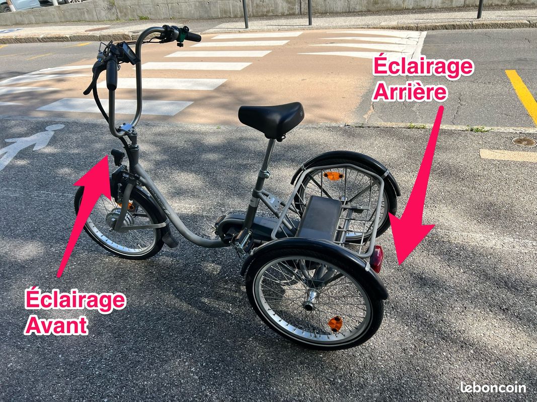 Tricycle avec assistance électrique (image 1)