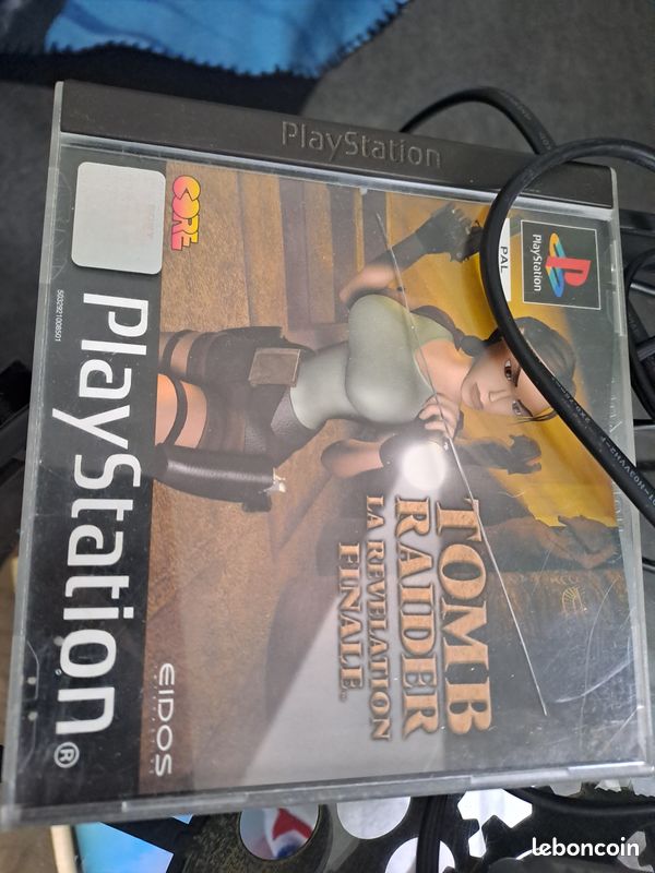 Jeu Tomb Raider : La Révélation Finale - PS1 / PSX - Bon état - Boîtier Et Notice Inclus