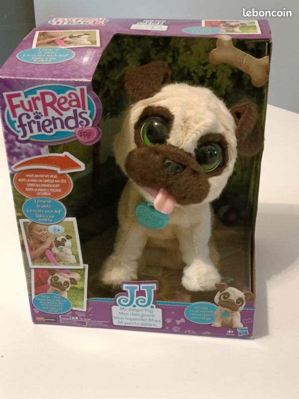 LOT 93 Peluche chien interactif JJ mon chien joueur FurReal