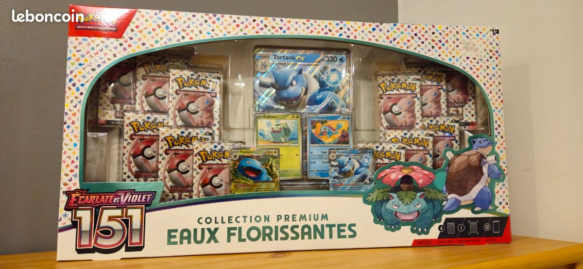 Coffret Eaux Florissantes (Neuf scellé) - Pokémon 151 | FR (image 1)