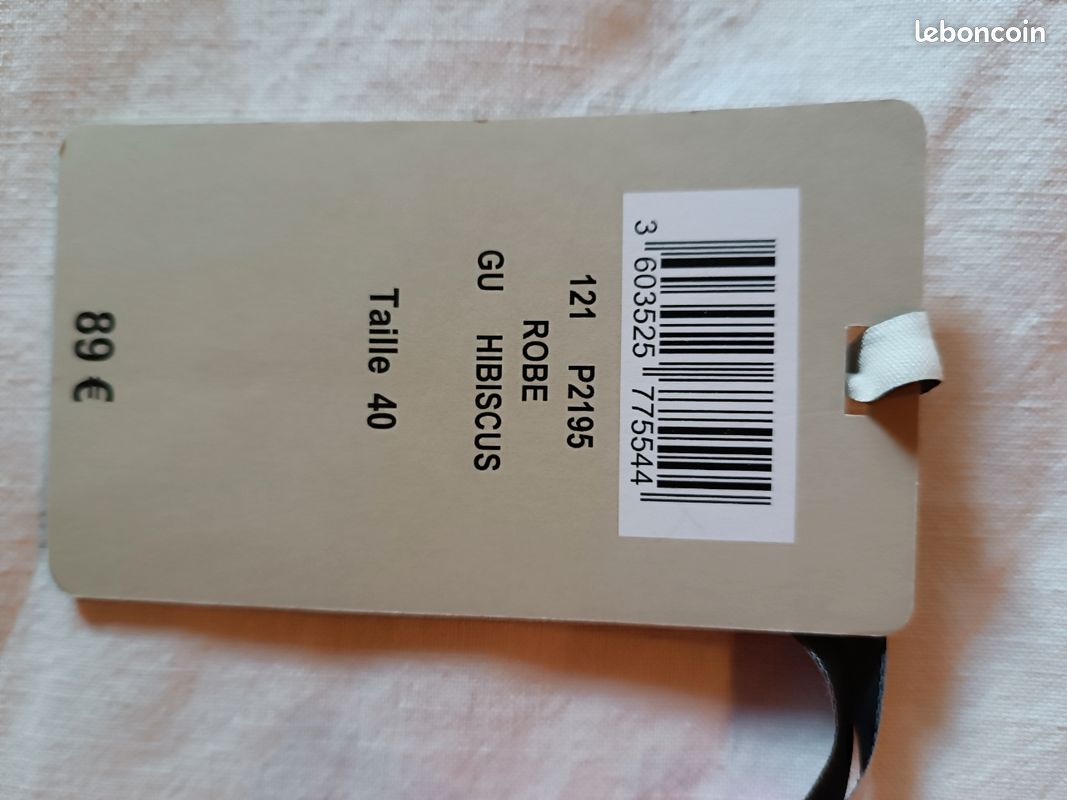 Robe bustier fushia Kookaï neuve (image 9)