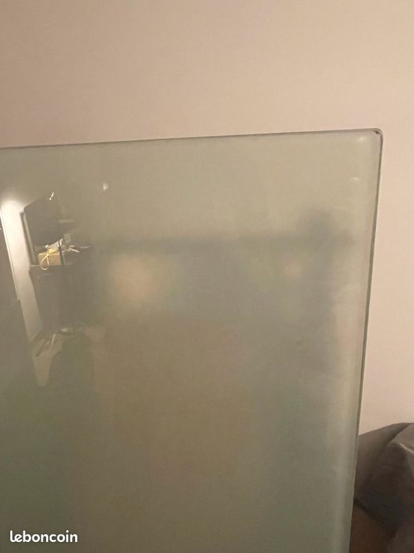 Plaque en verre bureau (image 1)