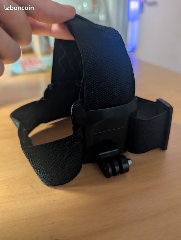 Bandeau Tête Pour Caméra D'action - Compatible GoPro Hero 13 à 8, AKASO, APEMAN, DJI Osmo Et Autres, Réglable, Fixation Mains Libres