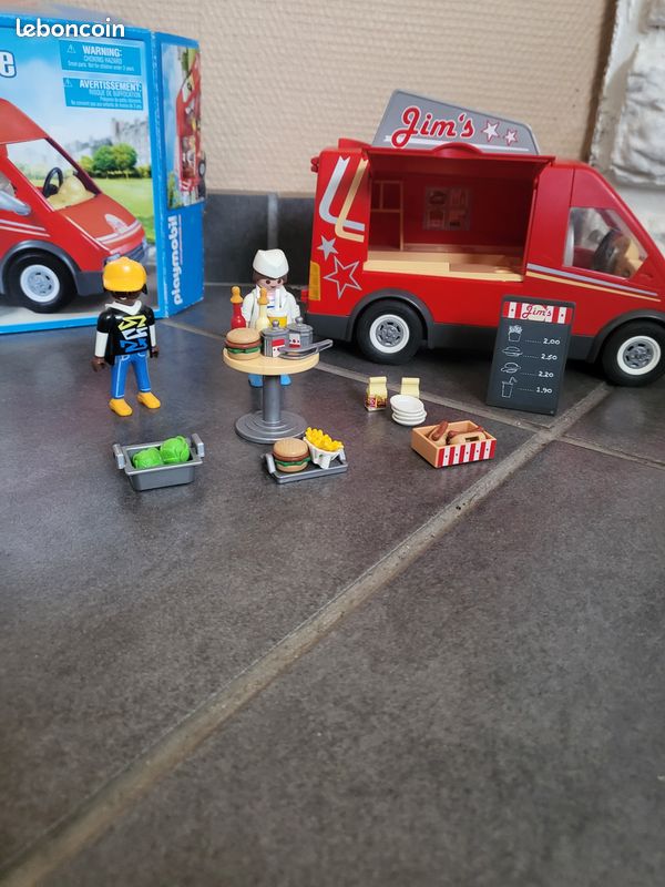 Playmobil 5632 Food truck Jeux Jouets