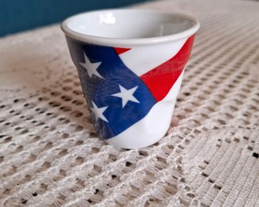 LOT DE 5 Gobelets Tasses Froissées Céramique Revol France Collection EUR 19,00 - FR