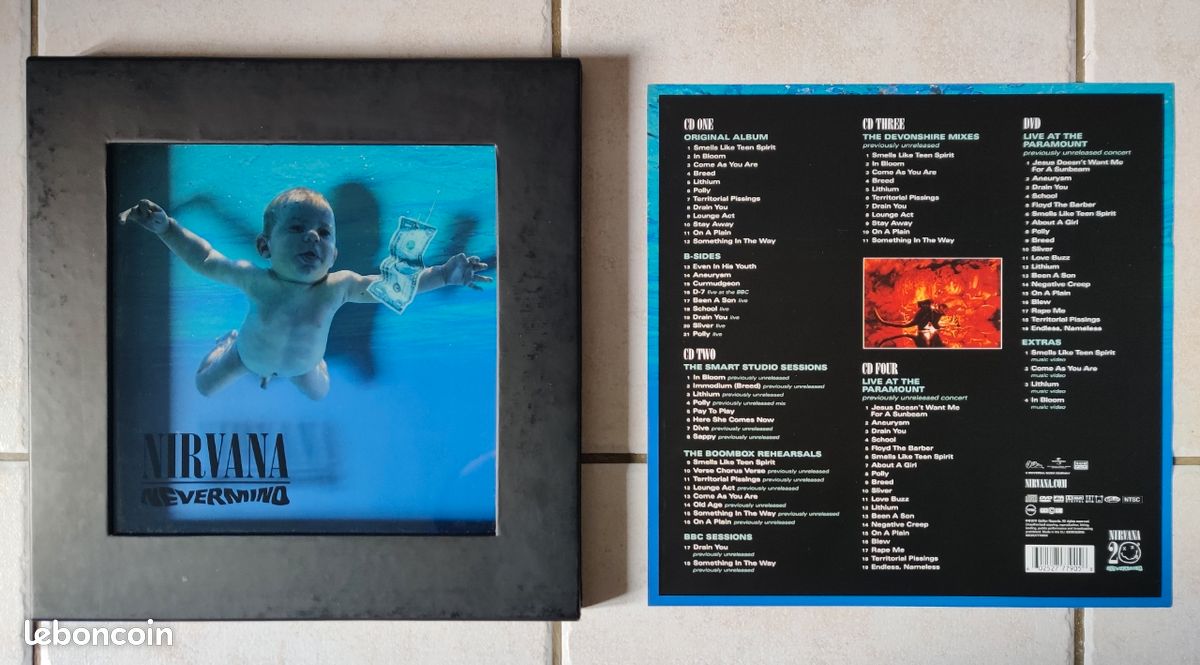 NIRVANA - Nevermind / coffret 20th Anniversary (image 5)