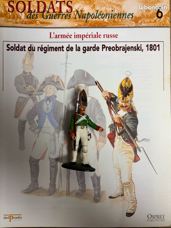 Soldat De Plomb Premier Empire - Jeune Garde Française - Distler / Schuco - 75mm