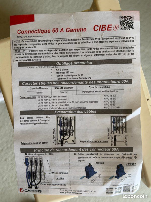 Coffret alimentation neuf (image 6)