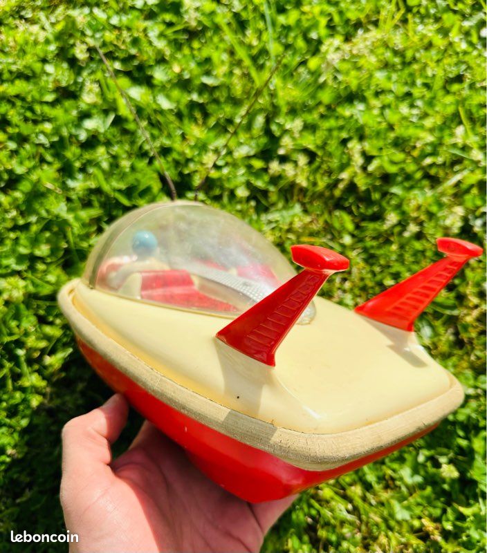 ANCIEN JOUET JOUSTRA Simca Matra Voiture en tole Police Bagheera 28 cm EUR 19,00 - FR