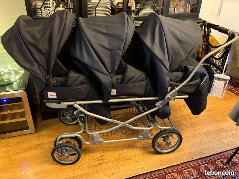 Domino Trio Roue Poussette Triple Inglesina Poussette Triple