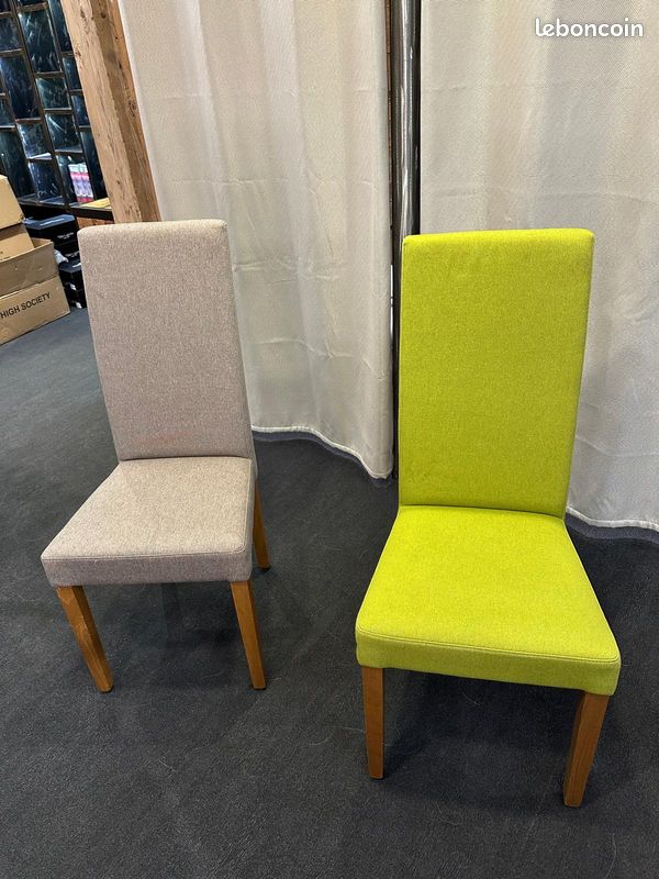 Vend chaise a l'unité ou en lot (image 1)