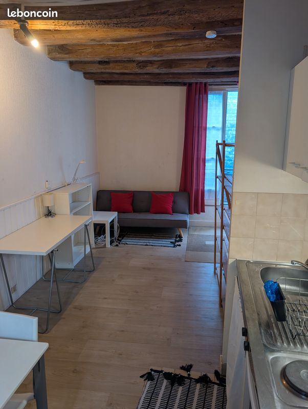 Appartement 1 pièce 27 m² · à Tours · 27 m² · 490 €/mois
