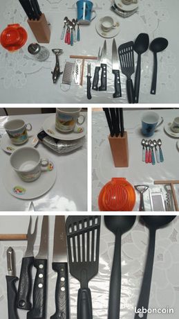 Kit De Démarrage Ménage 'Single' - Casseroles, Couverts, Vaisselle Pour 1-2 Personnes