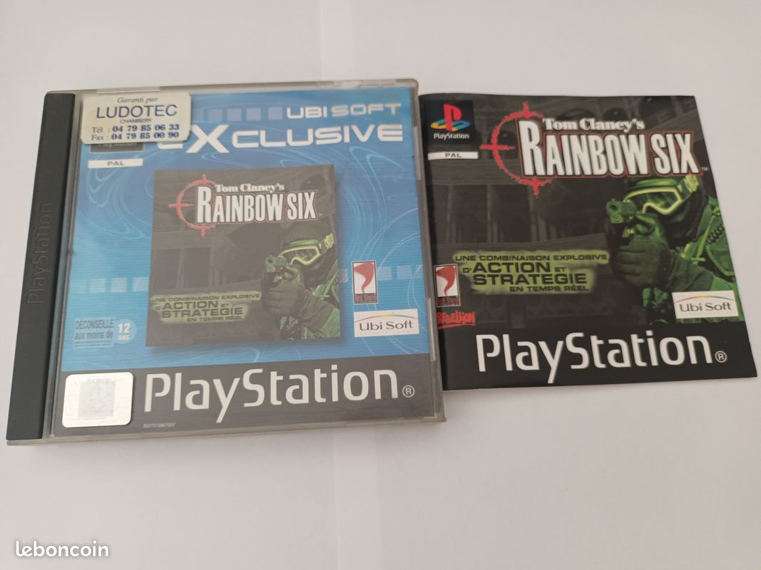Rainbow six - PlayStation 1 - PS1 - Version Française PAL