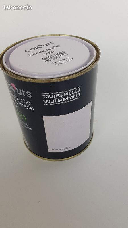Pot de peinture 0,75L COLOURS marshmallow LGDS (image 2)