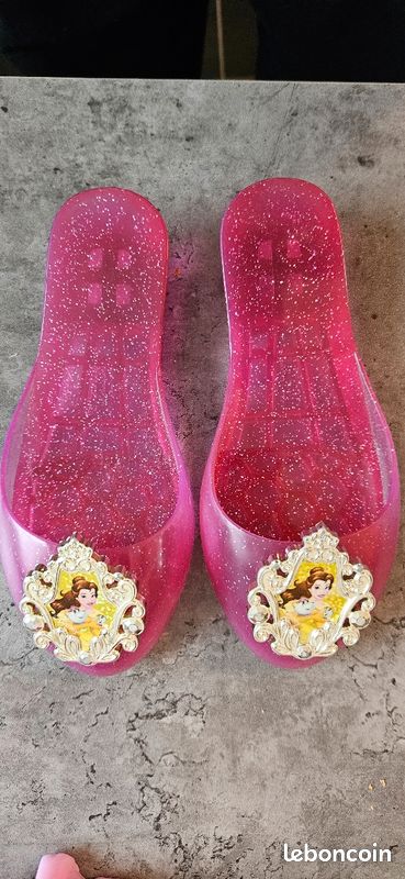 Chaussure de princesse Disney la belle et la bête Chaussures
