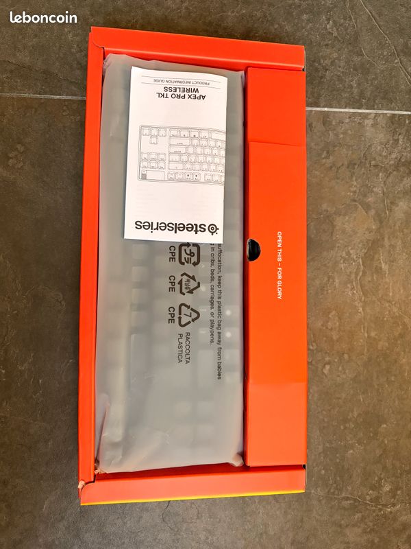 Clavier SteelSeries Apex Pro TKL – État neuf, complet (image 11)