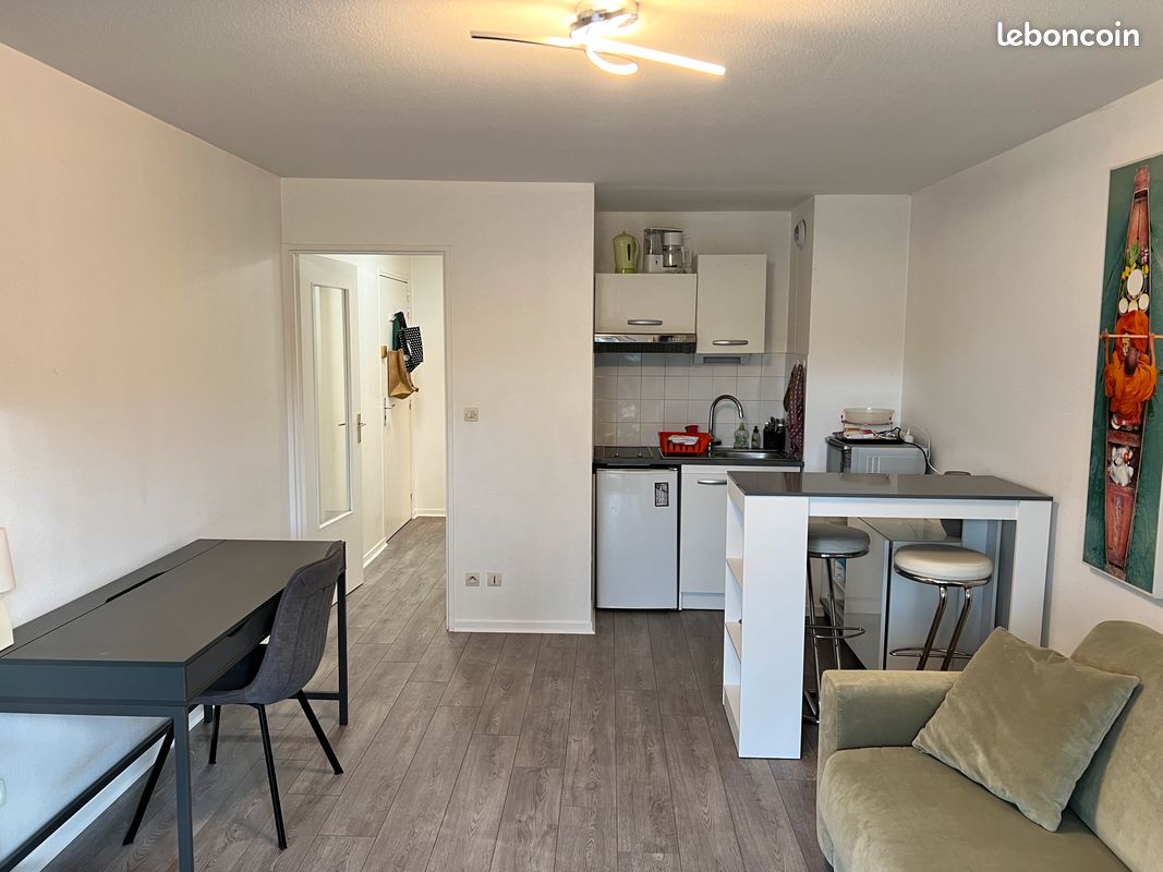 Appartement 1 pièce 25 m² · à Toulouse · 25 m² · 555 €/mois