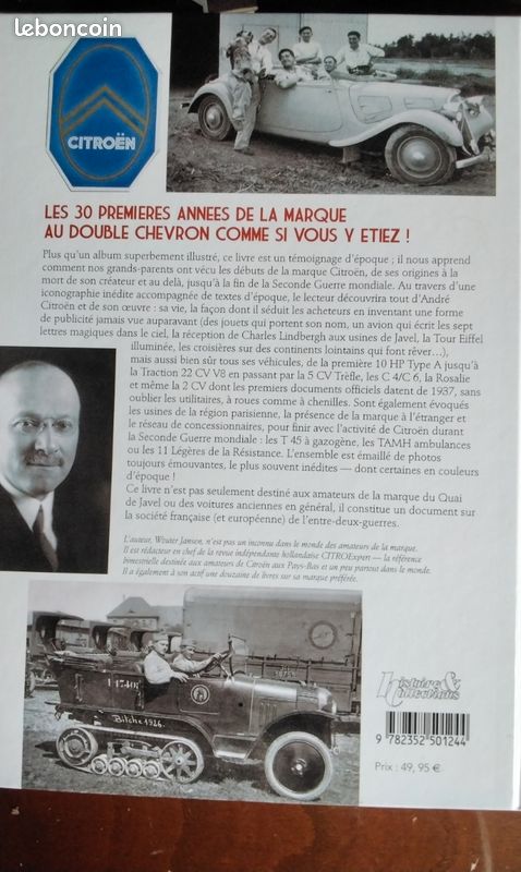 CITROËN 1919-1949 la belle époque (image 7)