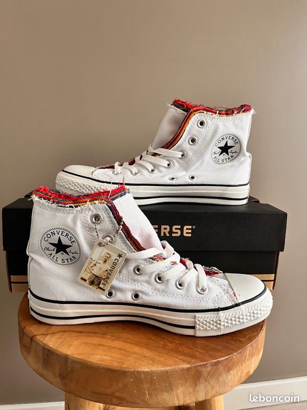 Chaussure Converse Blanche Converse Haute Nouvelle Collection