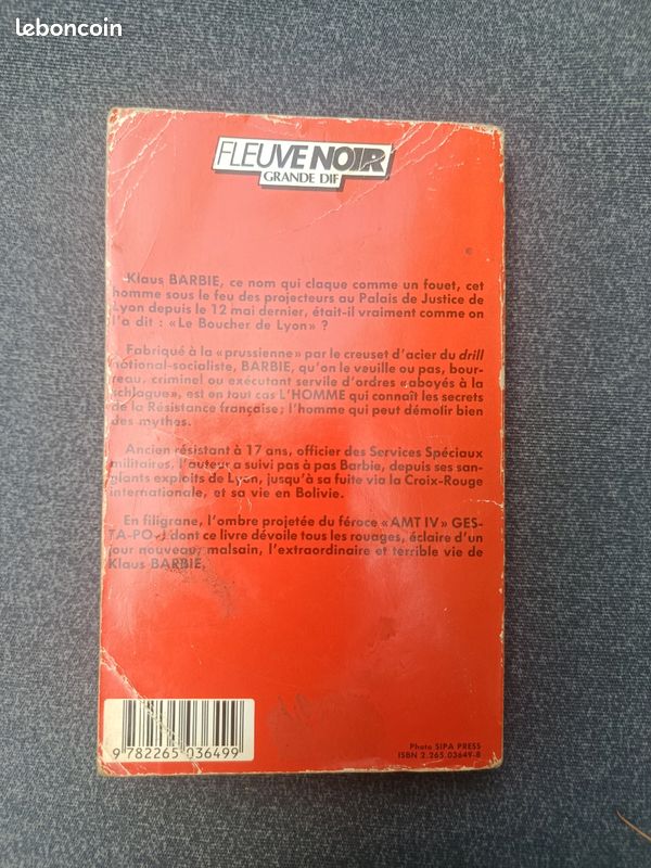 📚 KLAUS BARBIE ET LA GESTAPO EN FRANCE – Un ouvrage historique marquant (image 3)