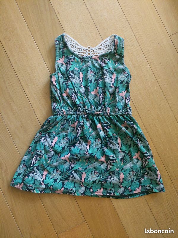 Robe fille papillon en macramé au dos Vertbaudet (3 ans) Taille