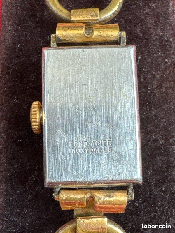 Montre Bracelet Mécanique Vintage ADMIRA - Occasion - Fonctionne - Style Rétro Pour Homme