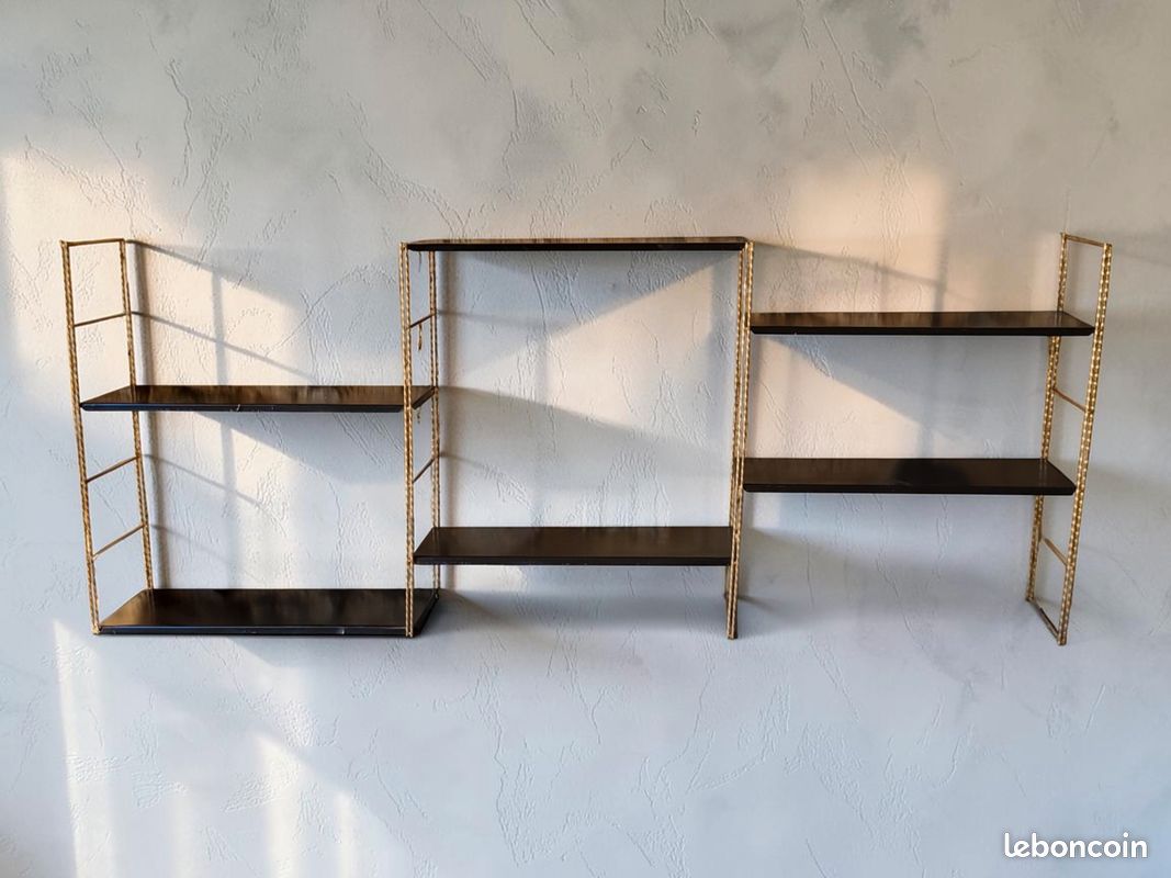 Etagère mural modulable MOFP modèle self 1960 (image 1)