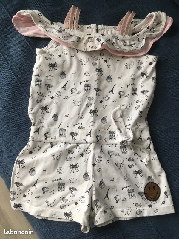 Combishort fille 3 ans / LA91 (image 1)