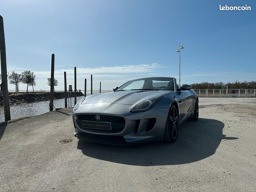 Magnifique Jaguar F Type V6 convertible BVA8 (image 1)