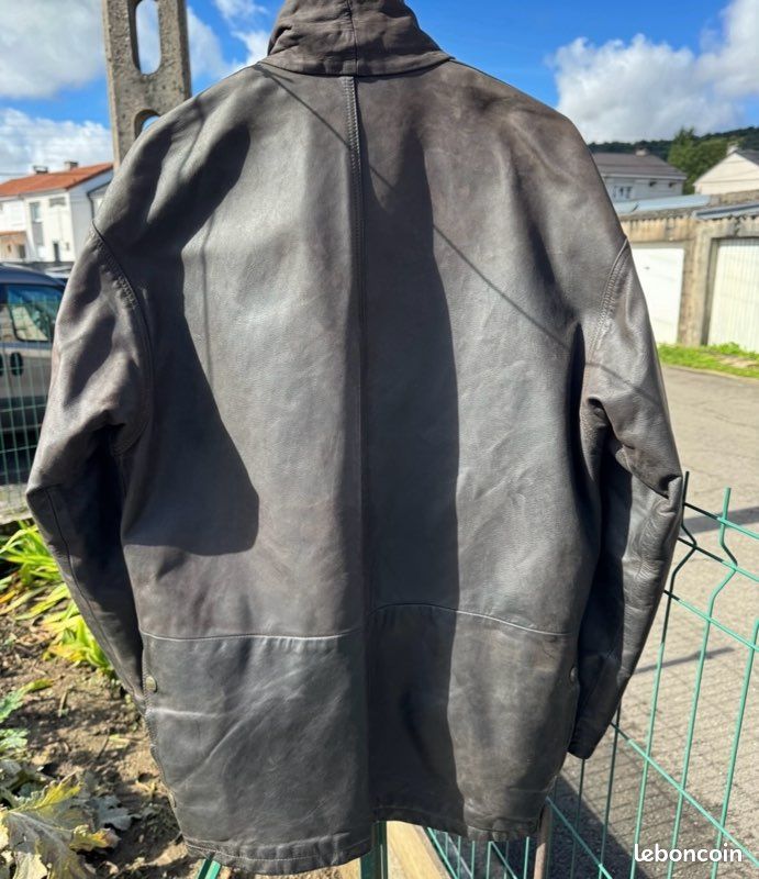 Blouson en cuir Redskins, taille M Vintage (image 5)