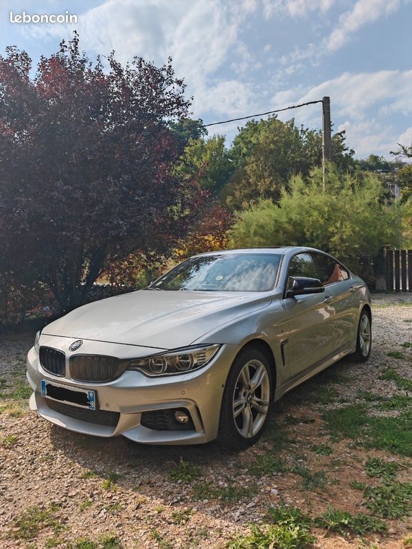 Bmw serie 4 420D Gran coupe pack M 190 cv B47 camera 360, toit ouvrant etc.. (image 1)
