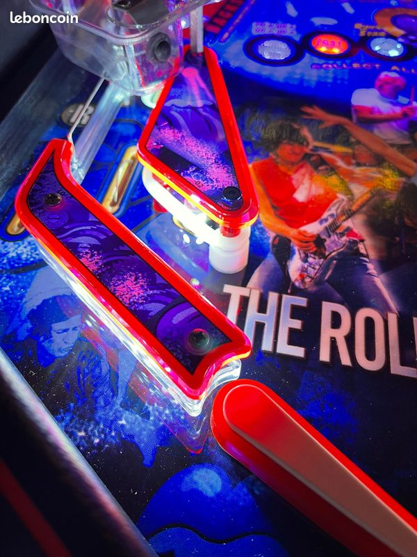 Flipper Rolling Stones (Stern) set de plastiques "Convolux" (image 6)
