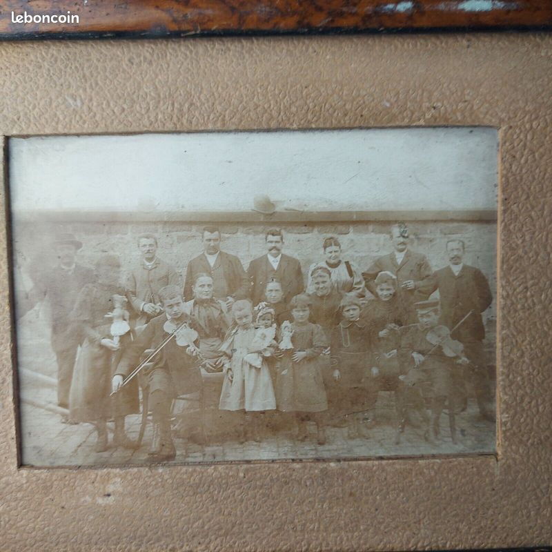 Lot d'anciennes photos / portraits sur carton, Forbach / Moselle (image 6)