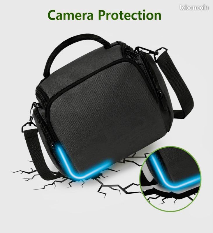 Andoer Sac à dos pour appareil photo reflex numérique, sac à