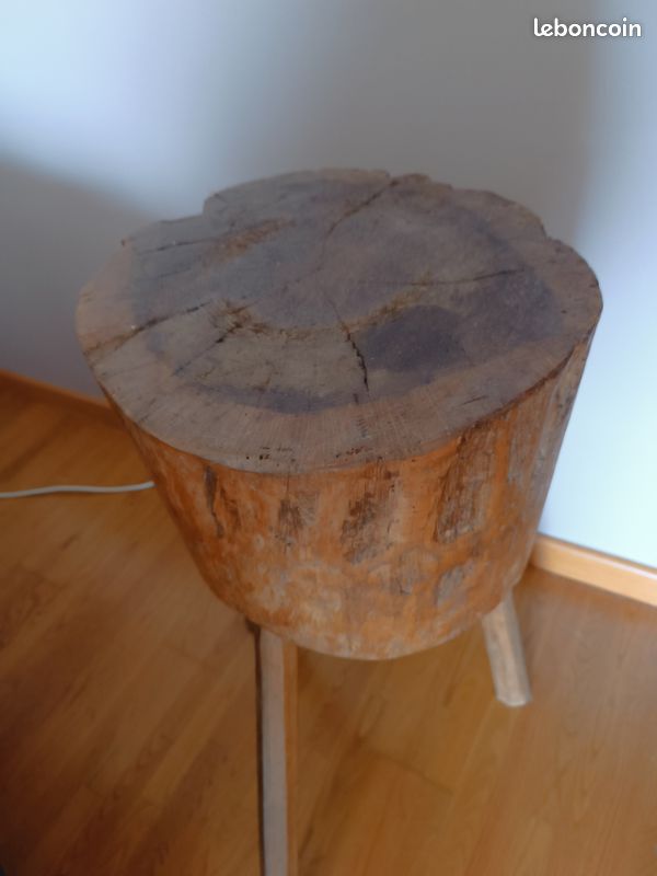 Billot ancien de boucher (image 2)