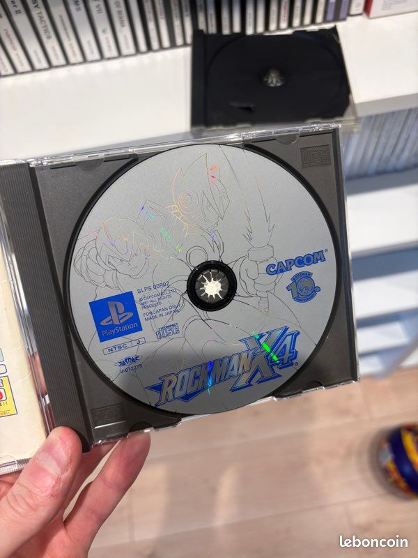 Lot De 4 Jeux Mega Man Sur PS1 – Version Japonaise NTSC-J – Occasion