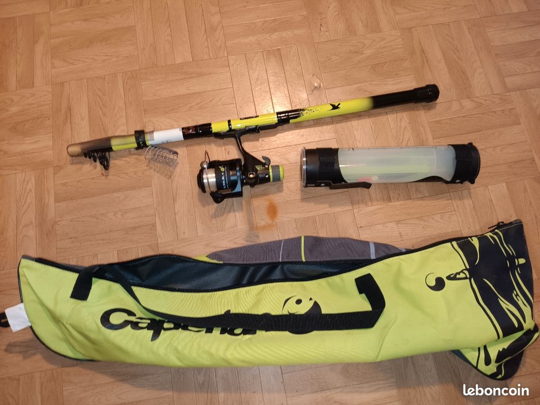 Vend canne à pêche à moulinet (image 1)