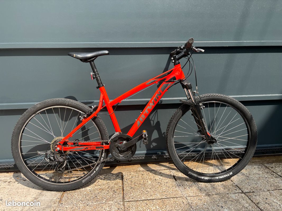 Rockrider Orange Velo Btwin 340 Decathlon Vélo Rockrider Orange Vtt  Rockrider 340 Taille M Btwin 340 Orange